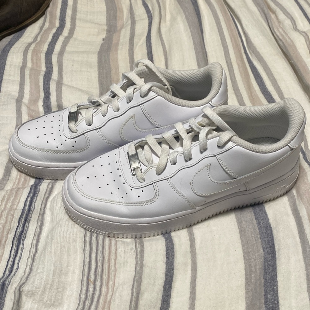 White Nike Air Force one
